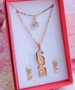 Set Doble Caída Love