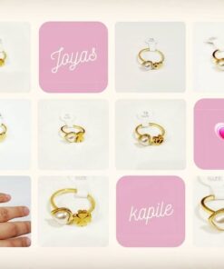 Anillo Perla Corazón