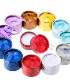 Cajas para anillos redonda