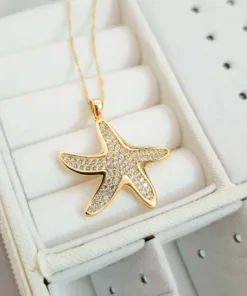 Collar Estrella de Mar Cristal