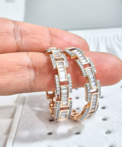 Aretes argolla Emperatriz