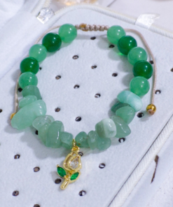 Pulsera Tulipán Jade Cascajo