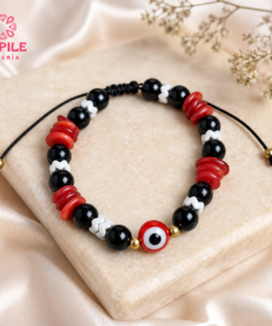 Pulsera Ojo Protector de Ónix - Unisex