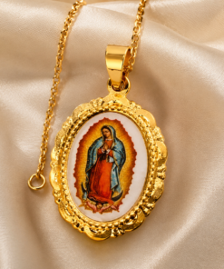 Collar Medalla Guadalupe