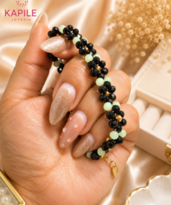 Pulsera tejida Flor