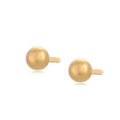 A403 ARETES BOMBITA DORADO