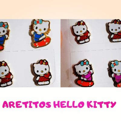ARETES HELLO KITTY