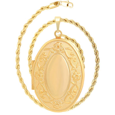 C131 COLLAR RELICARIO ROSAURA