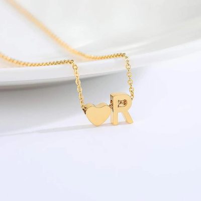 COLLAR DOBLE DIJE INICIALES-1