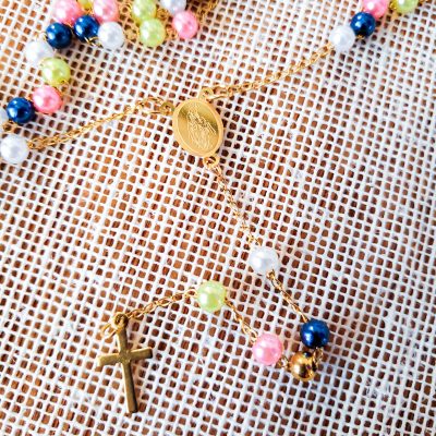 ROSARIO PERLAS DE COLORES 2