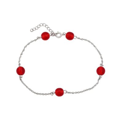 TO15 TOBILLERA CARMESÍ